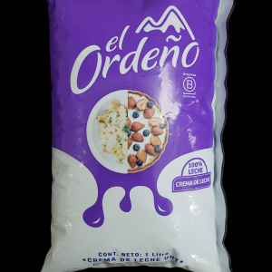 CREMA DE LECHE FUNDA 1LT EL ORDEÑO