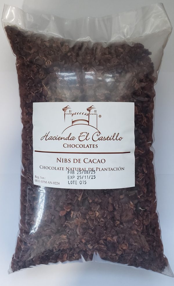 NIBS DE CACAO 1KG HACIENDA EL CASTILLO