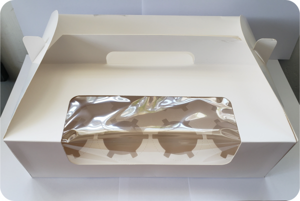 CAJA CUPCAKE X12 LONCHERA PAQX10UNID