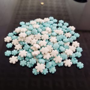 GRAGEA COPO DE NIEVE BLANCO Y TURQUEZA 250GR