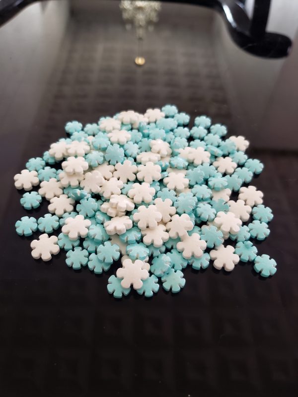 GRAGEA COPO DE NIEVE BLANCO Y TURQUEZA 50GR