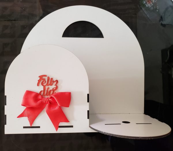 CAJA PASTEL Y FLORES