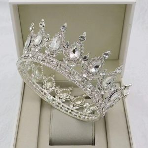 CORONA DE REINA PLATEADA 12.5CMX5.4CM
