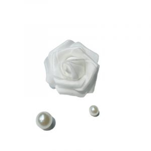 ROSA PEQ BLANCA 6CM XUNID