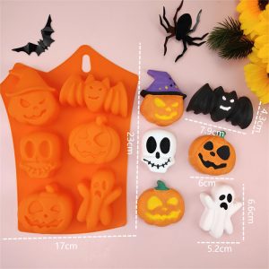 MOLDE SILICON 960 HALLOWEEN MURCIELAGO
