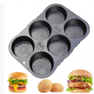 MOLDE SILICON PARA HAMBURGUESA PEQ 35CMX24CM