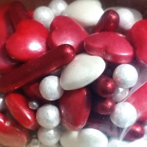 GRAGEA MIX SAN VALENTIN CORAZON BLANCO 250GR