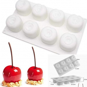 MOLDE SILICON 685 CEREZA 3D