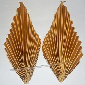HOJA DORADA ABANICO
