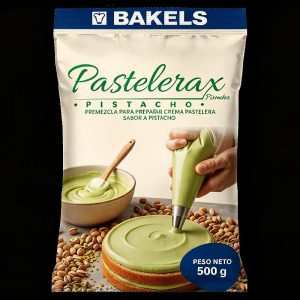 CREMA PASTELERA PISTACHO BAKELS 500GR